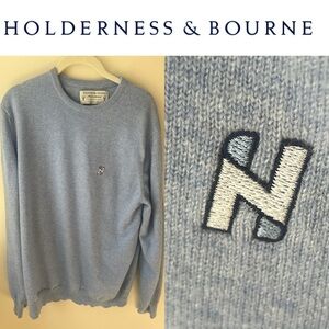 Hudson National Gold Club Holderness and Bourne Cashmere Sweater Men’s Large L